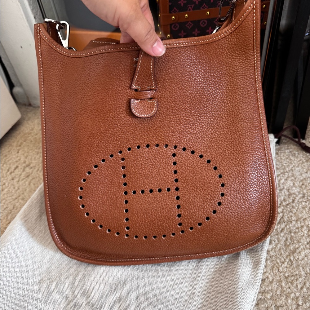 Hermès Brown Crossbody Bag